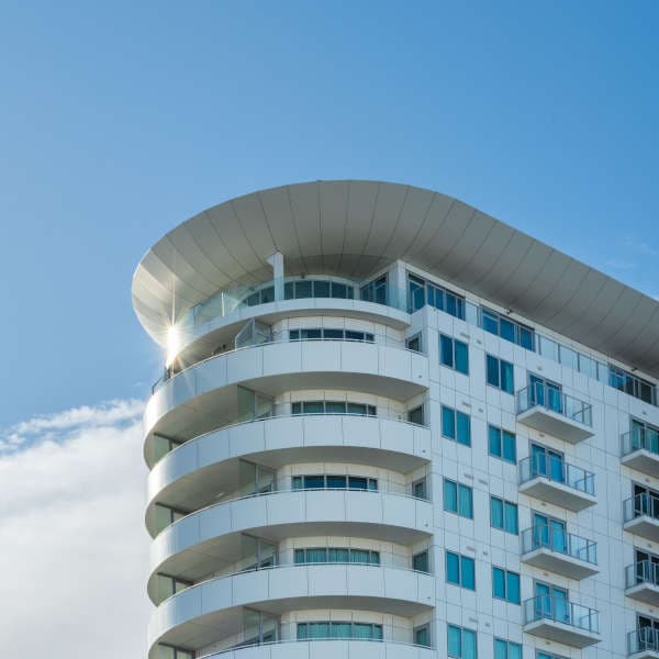 Modern Apartment Building